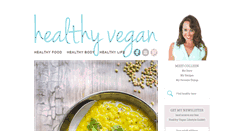 Desktop Screenshot of healthyvegan.com